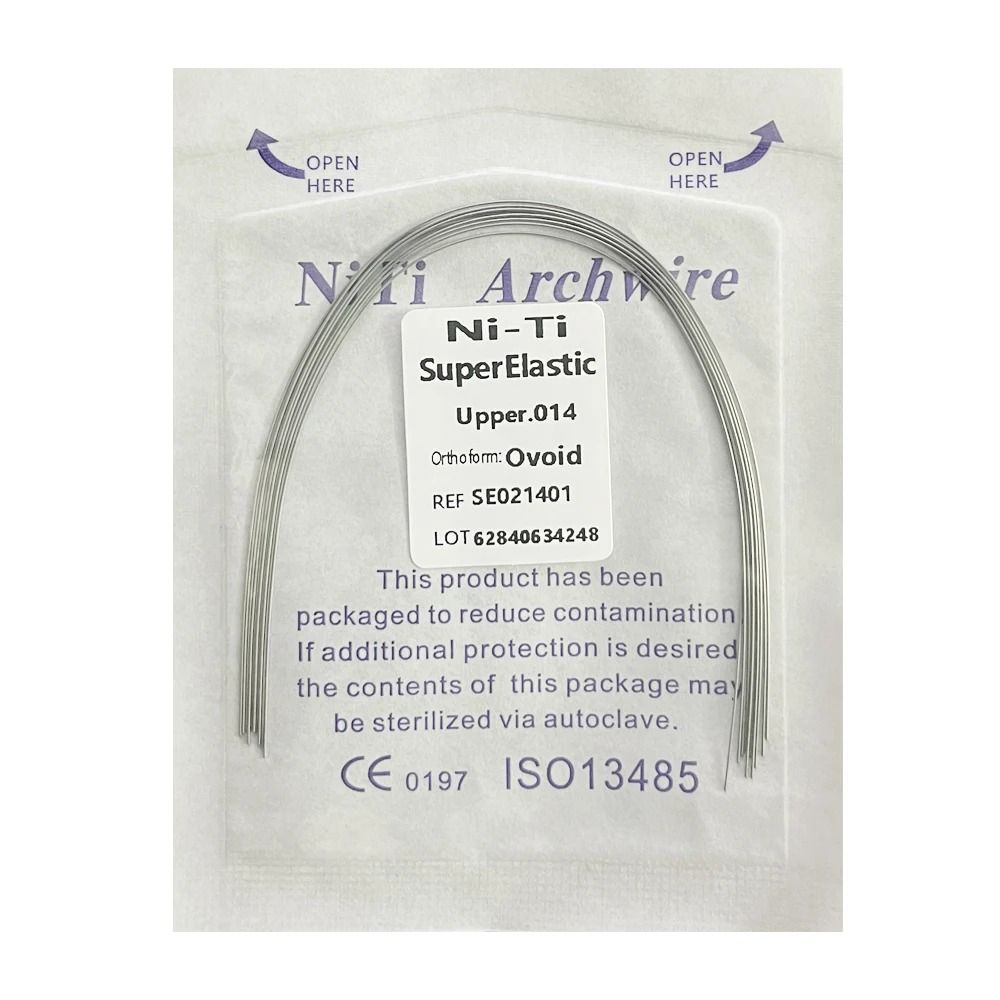 Dental Orthodontic NITI Arch Wires Set For Braces 5