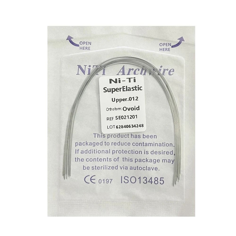 Dental Orthodontic NITI Arch Wires Set For Braces 7