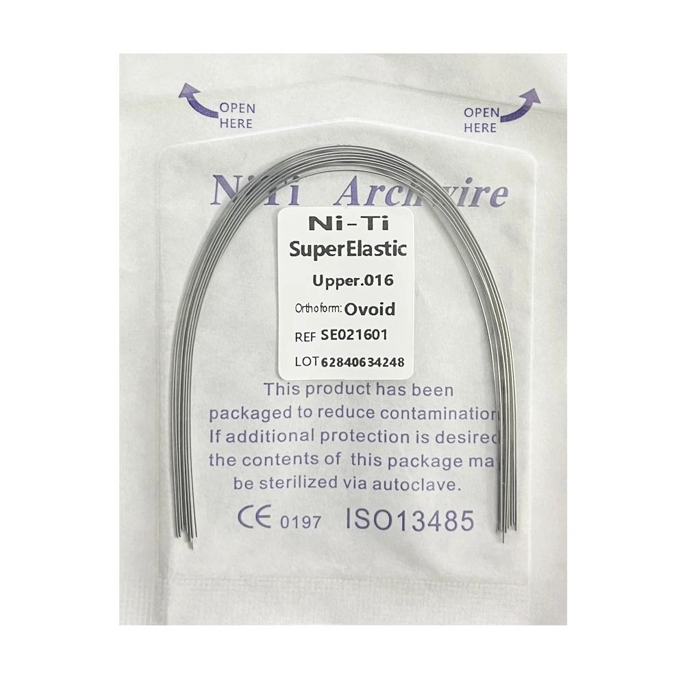 Dental Orthodontic NITI Arch Wires Set For Braces 8