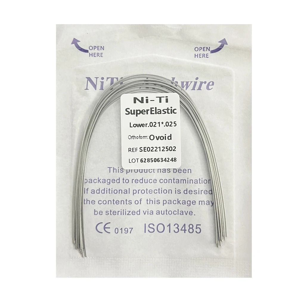 Dental Orthodontic NITI Arch Wires Set For Braces 14