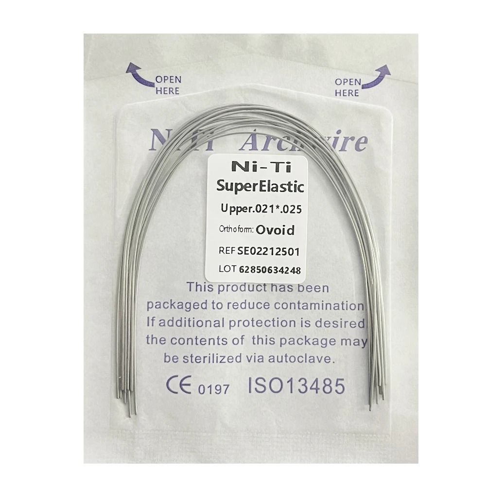 Dental Orthodontic NITI Arch Wires Set For Braces 15