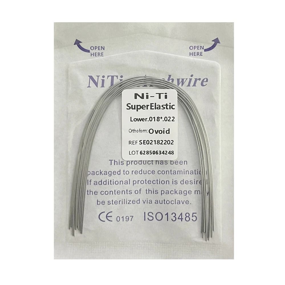 Dental Orthodontic NITI Arch Wires Set For Braces 20