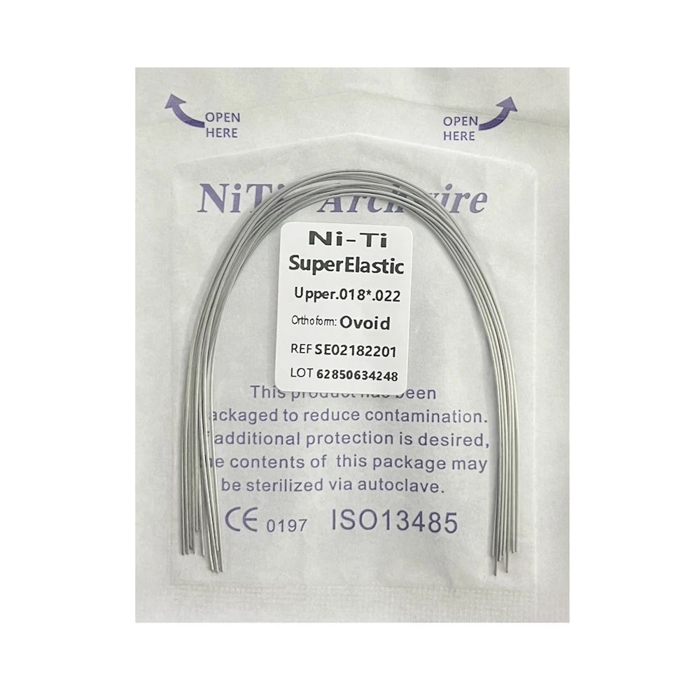Dental Orthodontic NITI Arch Wires Set For Braces 21