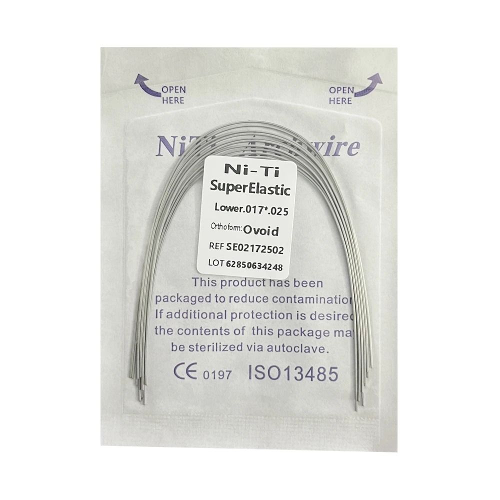 Dental Orthodontic NITI Arch Wires Set For Braces 22