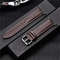 Calfskin Genuine Leather Watchband 38mm 40mm 41mm For Apple Watch 10