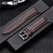 Calfskin Genuine Leather Watchband 38mm 40mm 41mm For Apple Watch 10
