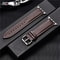 Calfskin Genuine Leather Watchband 38mm 40mm 41mm For Apple Watch 15