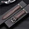 Calfskin Genuine Leather Watchband 38mm 40mm 41mm For Apple Watch 2