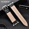Calfskin Genuine Leather Watchband 38mm 40mm 41mm For Apple Watch 4