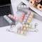 Button Keycap Fidget Keychain Toy Decompression Keyboard 3