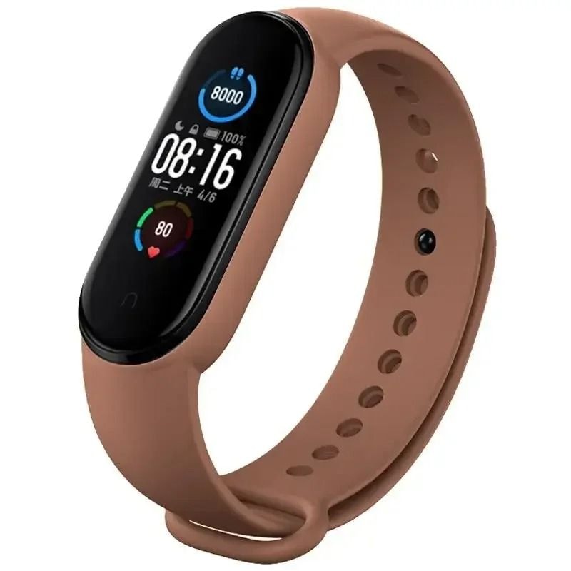 Silicone Watch Strap For Xiaomi Mi Band 7 6 5 4 3 25