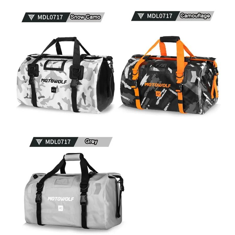 Waterproof Motorcycle Tail Bag 40L 66L For KTM BMW Yamaha Touring 4