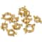 Stainless Steel Gold Round Spring Clasps Set For Jewelry Making 1