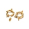 Stainless Steel Gold Round Spring Clasps Set For Jewelry Making 4