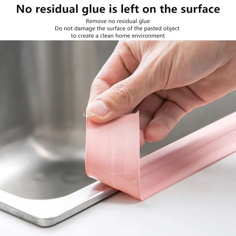 PVC Waterproof Sealing Tape For Bathroom Kitchen Caulk Strip 4