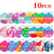 Pop Keychain Fidget Toys Bulk Push Stress Relief Set 15
