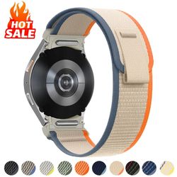 trail loop nylon band for samsung galaxy watch 7 6 5 4 and watch 6 classic