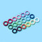 Metal O Ring Spring Clasp Set 5 Piece Pack In 21 Colors For Keychains Dog Chains And DIY Jewelry 2