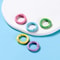 Metal O Ring Spring Clasp Set 5 Piece Pack In 21 Colors For Keychains Dog Chains And DIY Jewelry 24