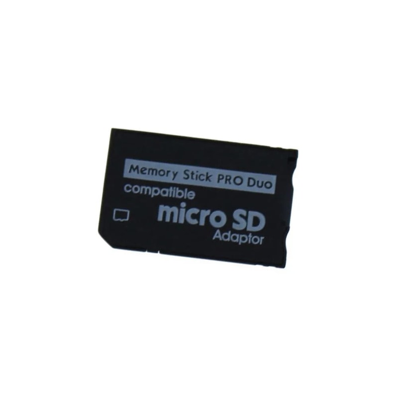 JCD Single And Dual Slot Card Reader Micro SD To Memory Stick Pro Duo Adapter For PSP And Digital D 4
