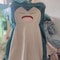 Aoger Giant Snorlax Plush Toy Soft Leather Shell Pillow For Kids And Collectors 8