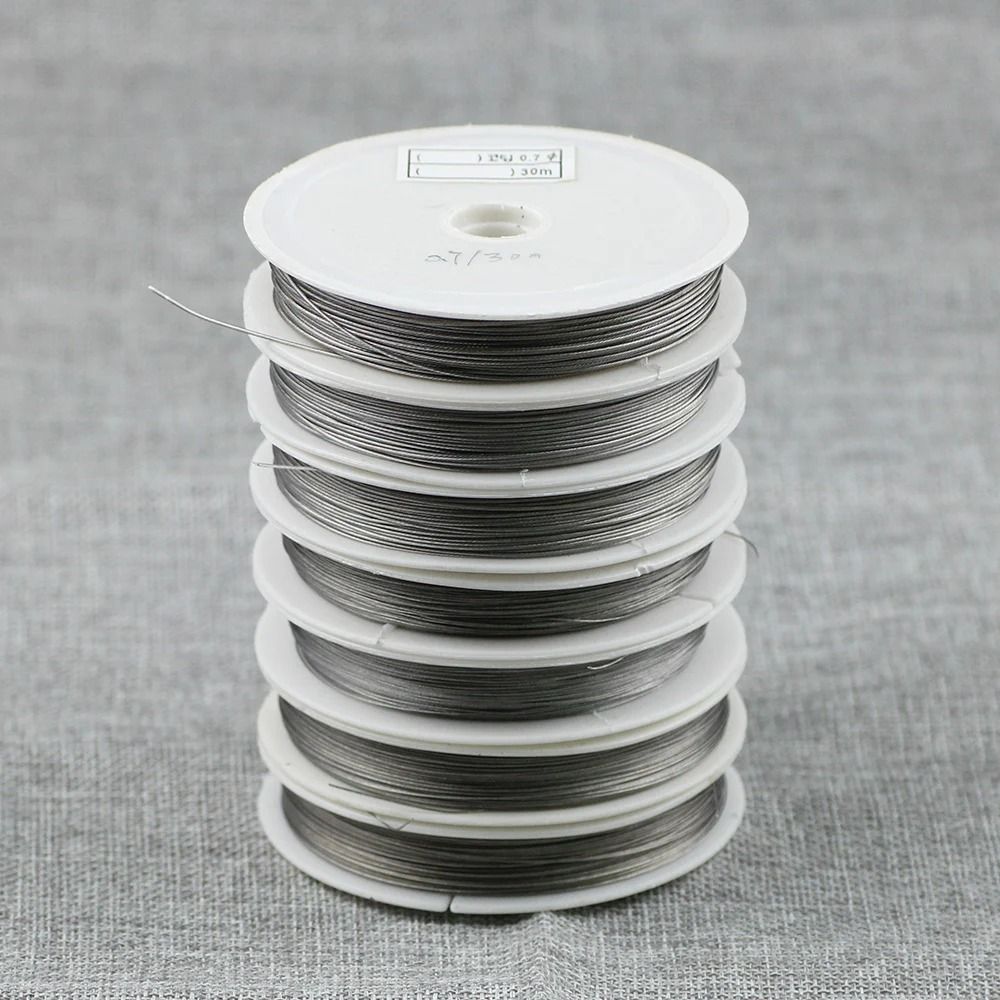 Thin Stainless Steel Beading Wire For Jewelry Making Bracelets And Necklaces 4