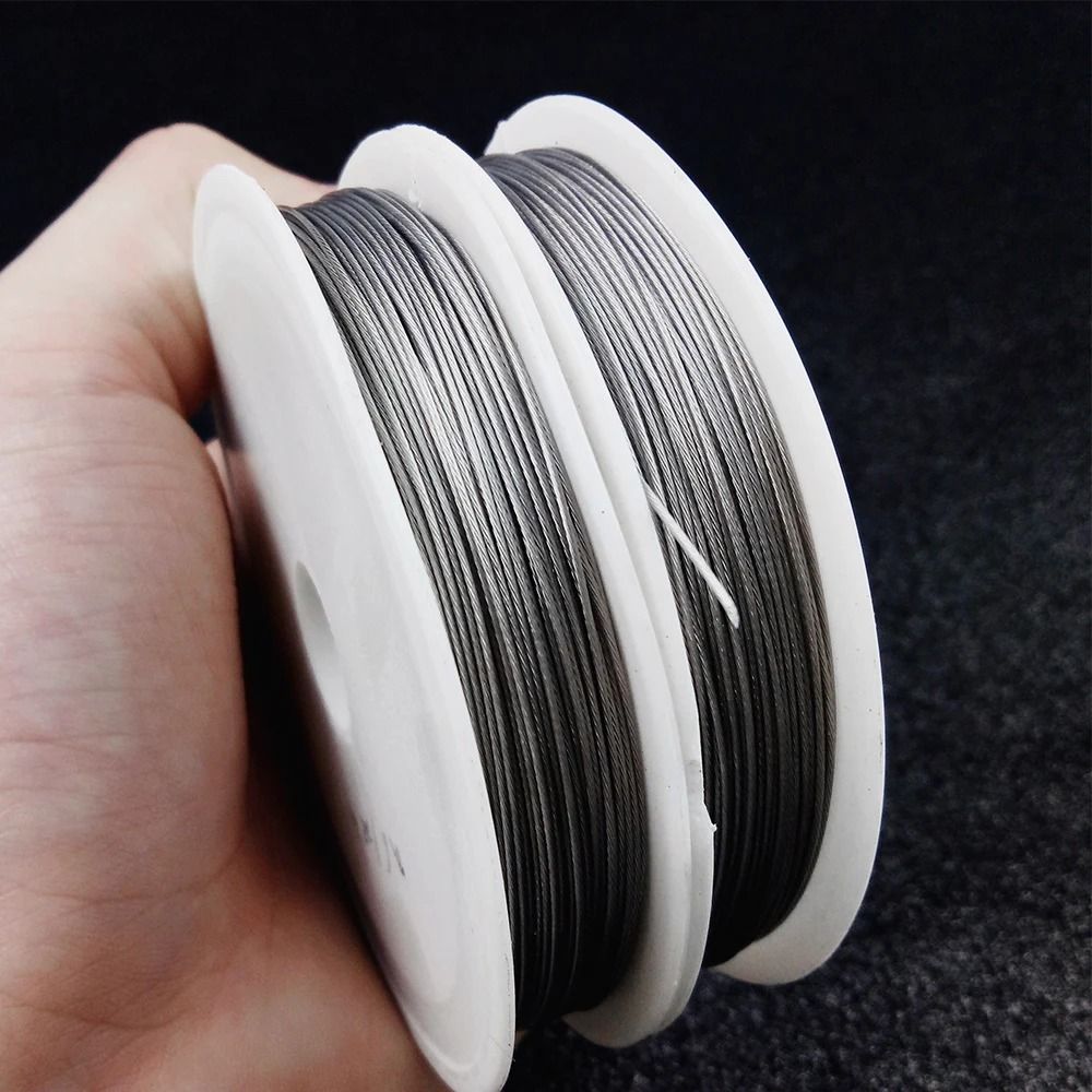 Thin Stainless Steel Beading Wire For Jewelry Making Bracelets And Necklaces 5