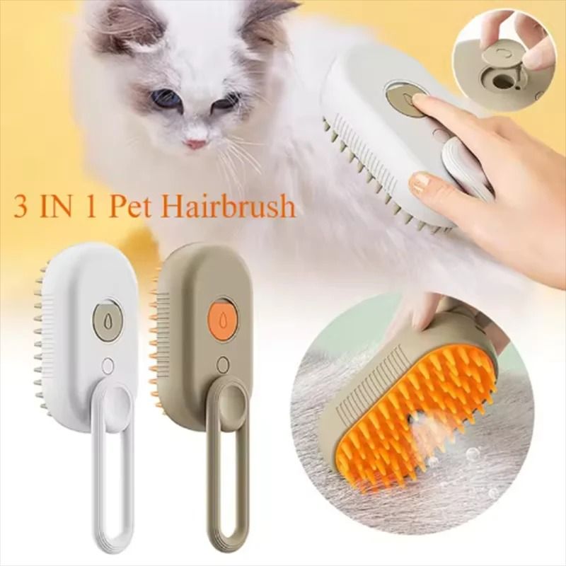 Pet Bathing And Grooming Massage Brush For Cats And Dogs 0