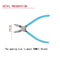 Multifunctional Diagonal And Rivet Tightening Pliers With Wire Stripping And Screw Removal Function 4