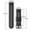 Sports Silicone Strap For Garmin Forerunner 965 955 970 945 935 22mm Replacement Band 4