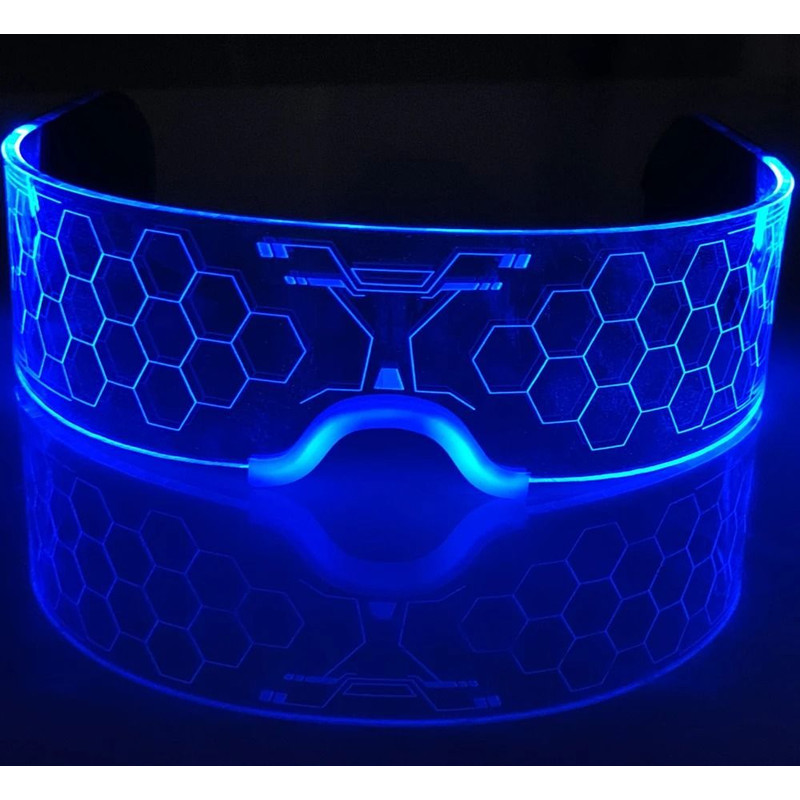 LED Light Up Glasses Luminous Party Sunglasses Costume 7