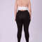 Plus Size High Waisted Fleece Lined Leggings For Women Warm Thick Stretch Long Pants 2