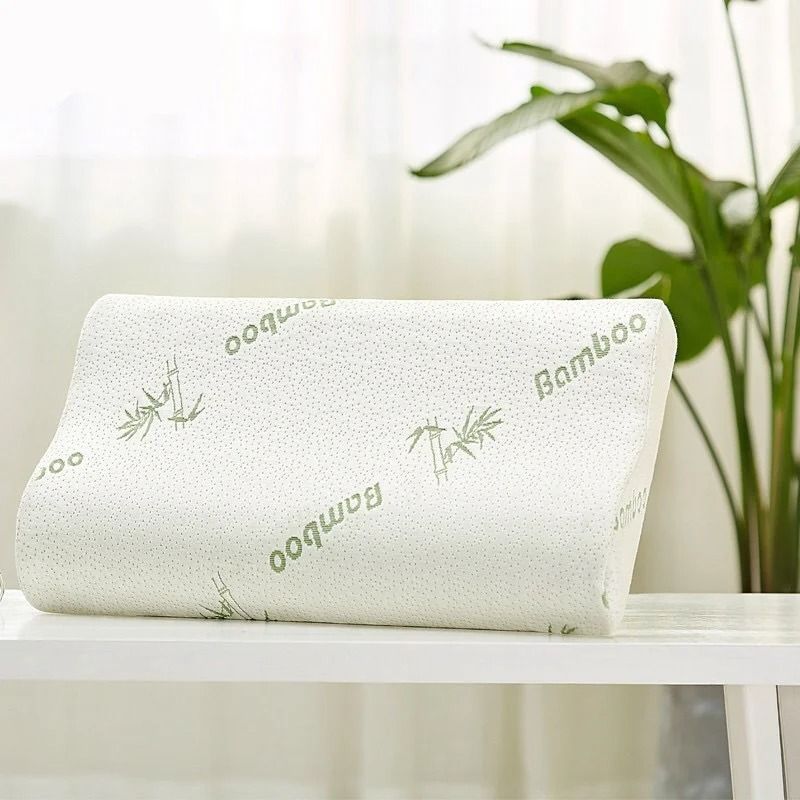 Bamboo Memory Foam Pillow 50 X 30 Cm 6