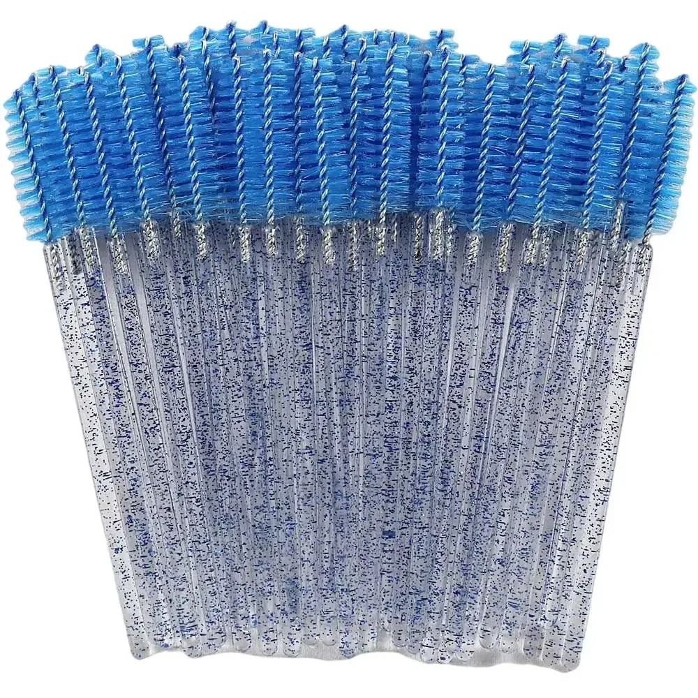 Disposable Crystal Mascara Wands Eyelashes Brush Combs 50 Piece Set 6