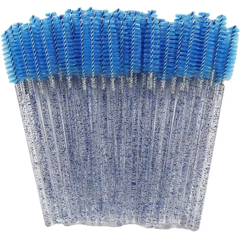 Disposable Crystal Mascara Wands Eyelashes Brush Combs 50 Piece Set 6