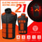 Heated Vest With 26 Heating Zones USB Powered Winter Thermal Jacket For Men And Women 2