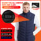 Heated Vest With 26 Heating Zones USB Powered Winter Thermal Jacket For Men And Women 3