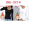 Women German Velvet Thermal Bottoming Shirt Long Sleeve Top 11