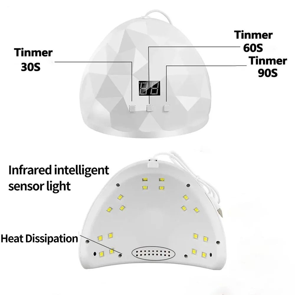 LULAA 88W Nail Dryer Lamp UV LED Curing Light 2