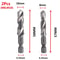 Hex Shank Titanium Plated Metric Tap Drill Bits M3 To M10 Set 17