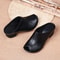 Women Thick Heeled Soft Leather Fish Mouth Slippers Mid Heel Sandals 2