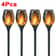 Solar Flame Torch Light Flickering Waterproof Outdoor Garden Decoration Lamp 8