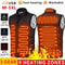 9 Zone Heated Vest USB Powered Graphene Jacket For Men And Women 6