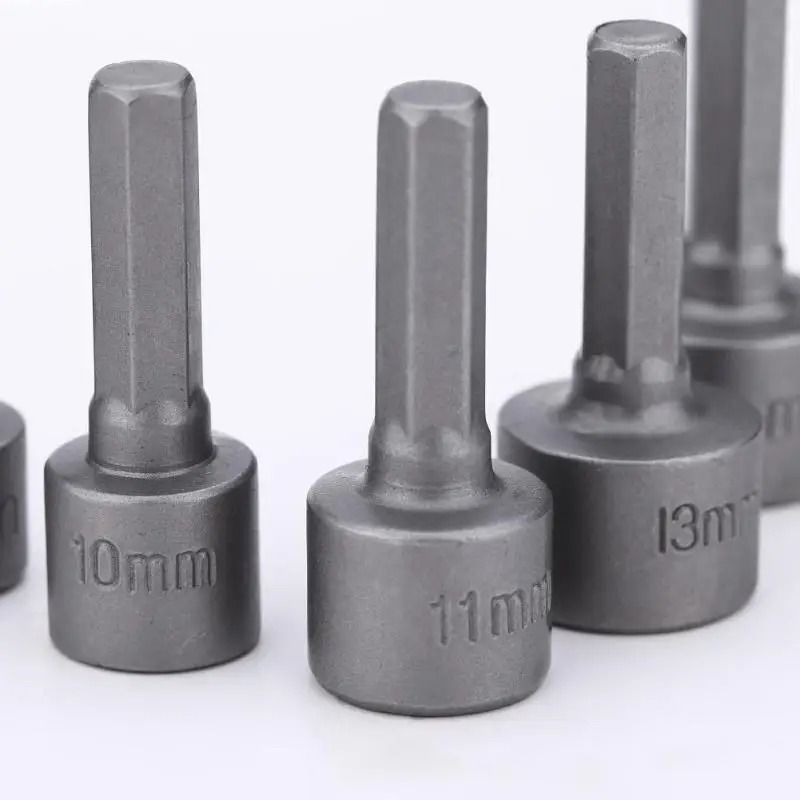 9 Piece Hex Socket Nut Driver Set 5 Mm To 13 Mm 3