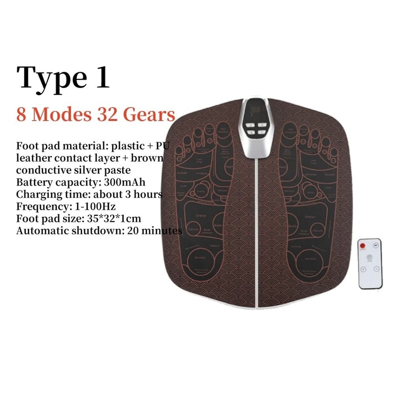 3D Foot Massage Mat Electric Leg Massager For Blood Circulation 7