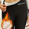 Women Plush Lined Sherpa Leggings High Waist Warm Skinny Pants For Winter Sports And Fitness 0