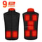 USB Heated Vest With Adjustable Temperature Rechargeable Winter Jacket For Men And Women 8