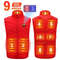 USB Heated Vest With Adjustable Temperature Rechargeable Winter Jacket For Men And Women 9