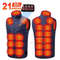 USB Heated Vest With Adjustable Temperature Rechargeable Winter Jacket For Men And Women 11