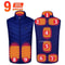 USB Heated Vest With Adjustable Temperature Rechargeable Winter Jacket For Men And Women 7